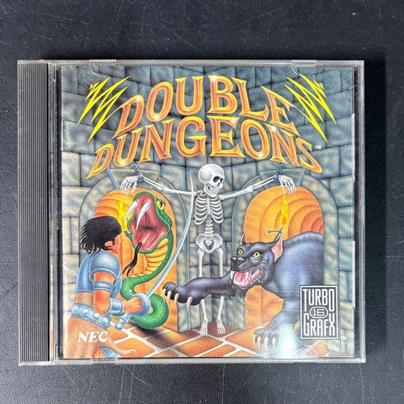 Double Dungeons Turbografx-16 video game - Picture 1 of 2
